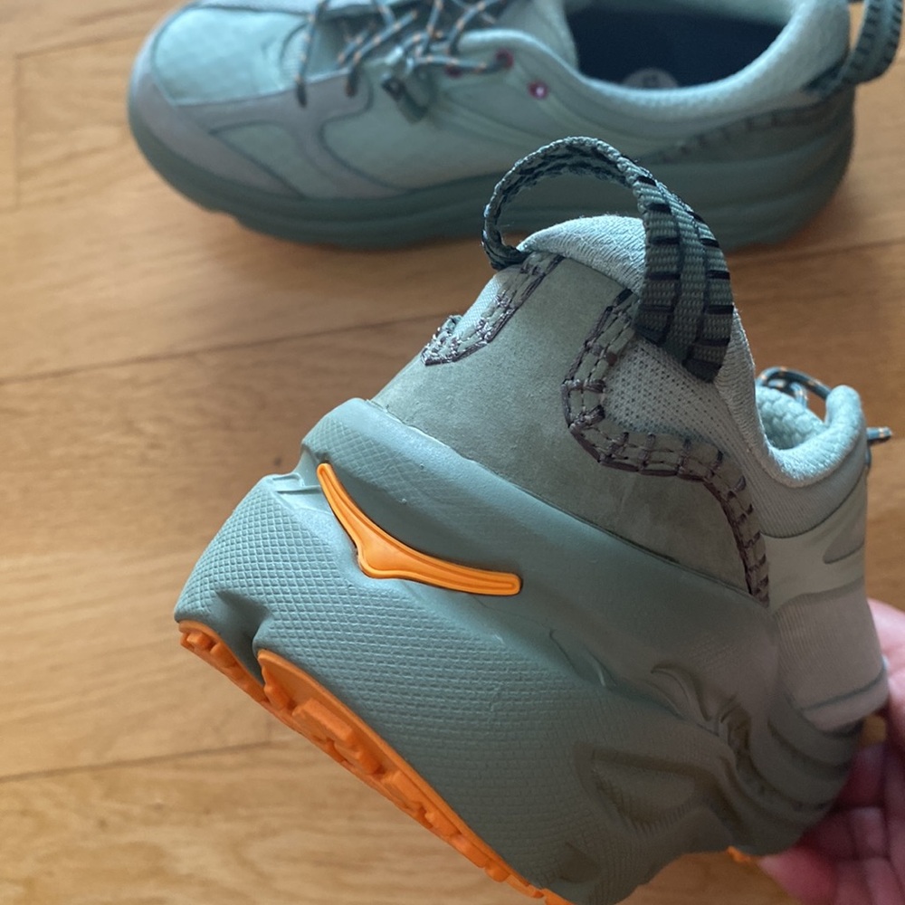 Hoka One One Bondi B3LS Trainer Aloe Vera women shoes. - Picture 4 of 8